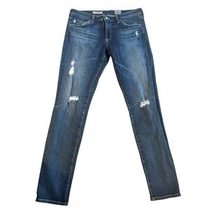 AG Adriano Goldschmied The Leggings Super Skinny Ankle Jeans Womens 29